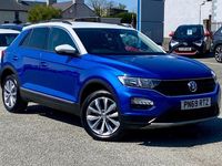Begagnad VW T-Roc Design 115 HK (84 kW) 2019 Blå SUV