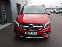 Used Mercedes V300 AMG line 2023 Red MPV