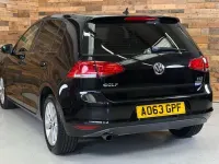Used VW Golf VII S 105 HP (77 kW) 2014 Black Hatchback