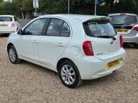 Used Nissan Micra Acenta 2017 White Hatchback