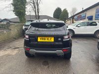Used Land Rover Range Rover evoque SE 2018 Black Estate