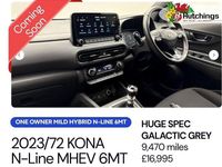 Used Hyundai Kona N Line 120 HP (88 kW) 2023 Grey SUV