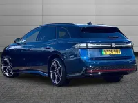 New VW ID.7 GTX 250 kW (340 HP) 2026 Aquamarine blue with black roof Estate