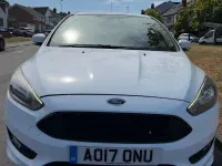 Used Ford Focus ST-Line 2017 White Hatchback