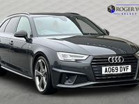 Used Audi A4 Black Edition 190 HP (139 kW) 2020 Grey Estate