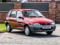 Used Rover 100 55 HP (40 kW) 1997 Red Hatchback