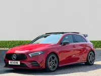 Used Mercedes A35 AMG Premium Plus 306 HP (225 kW) 2019 Red Hatchback