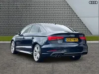 Used Audi A3 S-Line 150 HP (110 kW) 2017 Blue Sedan