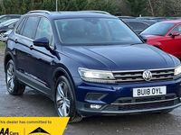 Used VW Tiguan SEL 150 HP (110 kW) 2018 Blue SUV