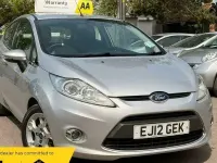 Used Ford Fiesta Zetec 97 HP (71 kW) 2012 Silver Hatchback