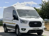 Used Ford Transit Limited 131 HP (96 kW) 2021 White Van