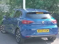 Used Renault Clio V Iconic 100 HP (73 kW) 2020 Blue Hatchback