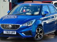 Used MG MG3 Exclusive 106 HP (77 kW) 2021 Blue Hatchback