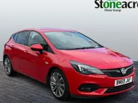 Used Vauxhall Astra SRi 145 HP (106 kW) 2020 Red Hatchback