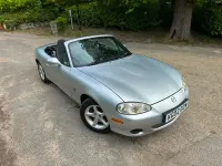 Usado Mazda MX5 2002 Prateado Cabrios