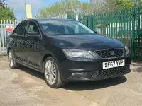 Used Seat Toledo XCELLENCE 110 HP (80 kW) 2017 Black Hatchback
