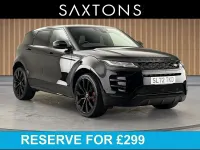 Used Land Rover Range Rover evoque S 305 HP (224 kW) 2022 Santorini black Hatchback