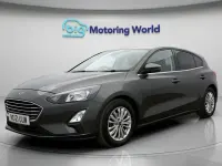 Begagnad Ford Focus Titanium 120 HK (88 kW) 2021 Grå Halvkombi
