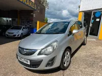 Used Vauxhall Corsa 100 HP (73 kW) 2013 Silver Hatchback