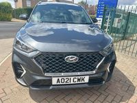Used Hyundai Tucson N Line 136 HP (100 kW) 2021 Grey SUV
