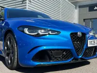 New Alfa Romeo Giulia Quadrifoglio 520 HP (382 kW) 2026 Blue Sedan