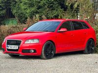 Used Audi A3 S-Line 2010 Red Hatchback