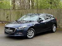 Used Mazda 3 105 HP (77 kW) 2017 Blue Hatchback