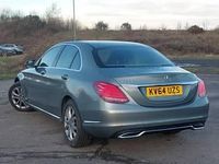 Usado Mercedes C200 184 HP (135 kW) 2015 Prateado Sedan