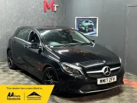 Used Mercedes A180 Premium 109 HP (80 kW) 2017 Black Hatchback