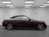 Used Mercedes E220 AMG line 194 HP (142 kW) 2018 Black Cabriolet