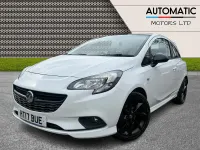 Used Vauxhall Corsa Edition 90 HP (66 kW) 2017 White Hatchback