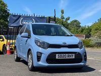 Used Kia Picanto 83 HP (61 kW) 2020 Blue Hatchback