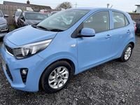 Used Kia Picanto 83 HP (61 kW) 2018 Blue Hatchback
