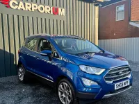 Used Ford Ecosport Titanium 125 HP (91 kW) 2019 Blue SUV