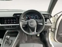 Used Audi A3 S-Line 110 HP (80 kW) 2021 White Sedan