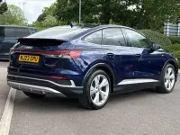 Used Audi Q4 e-tron S-Line 150 kW (204 HP) 2023 Blue SUV