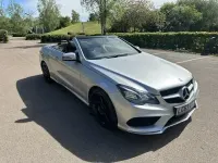 Begagnad Mercedes E220 AMG 170 HK (125 kW) 2013 Silver Cab