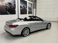 Used Mercedes E350 AMG line 258 HP (189 kW) 2017 Silver Cabriolet