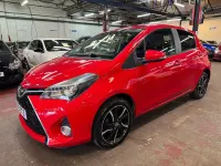 Used Toyota Yaris Design 2016 Red Hatchback