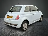 Used Fiat 500 Pop 69 HP (50 kW) 2008 Blue Hatchback