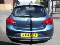 Used Vauxhall Astra Excite 110 HP (80 kW) 2014 Blue Hatchback