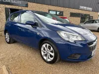 Used Vauxhall Corsa 90 HP (66 kW) 2018 Blue Hatchback