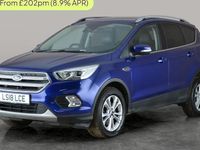 Used Ford Kuga Titanium 150 HP (110 kW) 2018 Blue SUV
