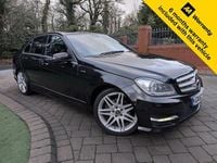 Used Mercedes C220 AMG 170 HP (125 kW) 2012 Obsidian black Sedan