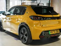 Used Peugeot e-208 GT 100 kW (136 HP) 2021 Yellow Hatchback