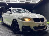 Begagnad BMW 220 M Sport 2014 Vit Sportkupé
