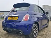 Used Abarth 595 140 HP (102 kW) 2016 Blue Hatchback