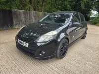 Used Renault Clio GT 128 HP (94 kW) 2010 Black Hatchback