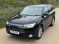 Used Mitsubishi Outlander P-HEV 2015 Black Estate