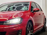 Used VW Golf VII GTD 150 HP (110 kW) 2013 Red Hatchback